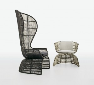 кресло Crinoline для B&B 2008, дизайн Патриции Уркиолы